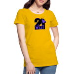 21 West Women’s Premium T-Shirt - sun yellow