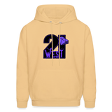 21 West Men's Hoodie - light gold 