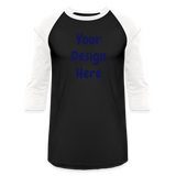 Baseball T-Shirt - black/white
