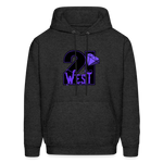 21 West Men's Hoodie - charcoal grey