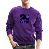 21 West Crewneck Sweatshirt - purple