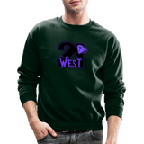 21 West Crewneck Sweatshirt - forest green