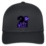 21 West Flexfit Fitted Baseball Cap - charcoal