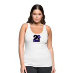 21 West Women’s Premium Tank Top - white