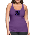 21 West Women’s Premium Tank Top - purple