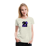 21 West Women’s Premium T-Shirt - heather oatmeal