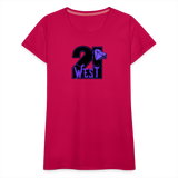 21 West Women’s Premium T-Shirt - dark pink