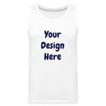 Men’s Premium Tank - white