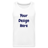 Men’s Premium Tank - white