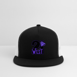 21 West Trucker Hat - black/white