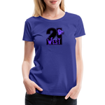 21 West Women’s Premium T-Shirt - royal blue