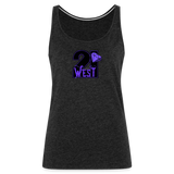 21 West Women’s Premium Tank Top - charcoal grey