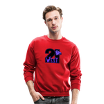 21 West Crewneck Sweatshirt - red