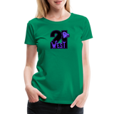 21 West Women’s Premium T-Shirt - kelly green