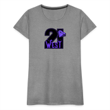 21 West Women’s Premium T-Shirt - heather gray