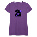 21 West Women’s Premium T-Shirt - purple