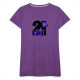 21 West Women’s Premium T-Shirt - purple