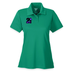 21 West Ladies' Command Snag Protection Polo - kelly green