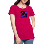 21 West Women’s Premium T-Shirt - dark pink