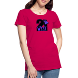 21 West Women’s Premium T-Shirt - dark pink