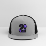 21 West Trucker Hat - gray/black