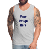 Men’s Premium Tank - heather gray