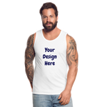 Men’s Premium Tank - white