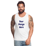 Men’s Premium Tank - white