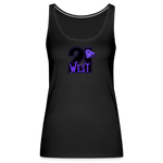 21 West Women’s Premium Tank Top - black