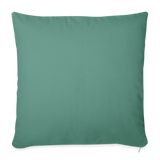 Throw Pillow Cover 18” x 18” - cypress green