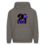 21 West Men's Hoodie - asphalt gray