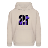 21 West Men's Hoodie - Sand