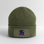 21 West Patch Beanie - olive