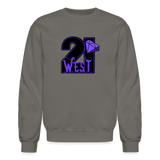 21 West Crewneck Sweatshirt - asphalt gray