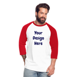 Baseball T-Shirt - white/red