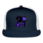 21 West Trucker Hat - navy/white