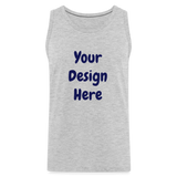 Men’s Premium Tank - heather gray