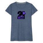 21 West Women’s Premium T-Shirt - heather blue