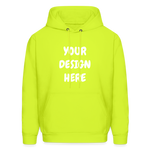 Men's Hoodie - safety green