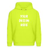 Men's Hoodie - safety green