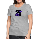 21 West Women’s Premium T-Shirt - heather gray