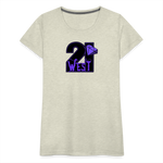 21 West Women’s Premium T-Shirt - heather oatmeal