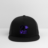 21 West Trucker Hat - black/black