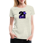 21 West Women’s Premium T-Shirt - heather oatmeal