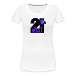 21 West Women’s Premium T-Shirt - white