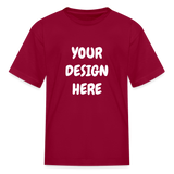 Kids' T-Shirt - dark red