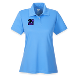 21 West Ladies' Command Snag Protection Polo - light blue