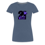 21 West Women’s Premium T-Shirt - heather blue