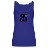 21 West Women’s Premium Tank Top - royal blue