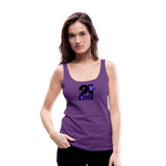 21 West Women’s Premium Tank Top - purple